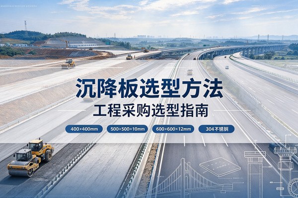 云县沉降板选择方法