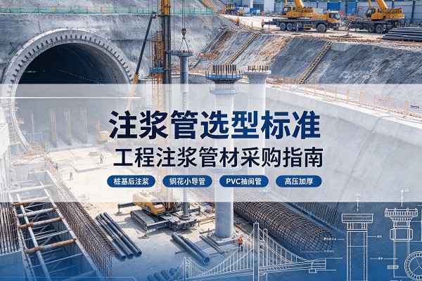 云县注浆管选型标准