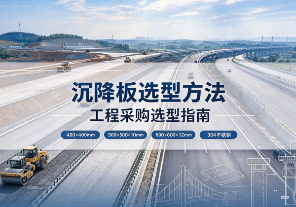 云县沉降板选择方法